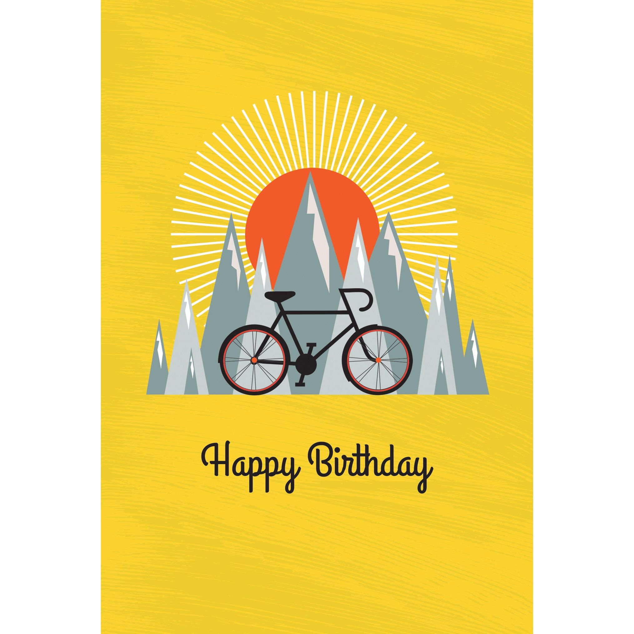 Mountain Biking Birthday Card - Cardmore